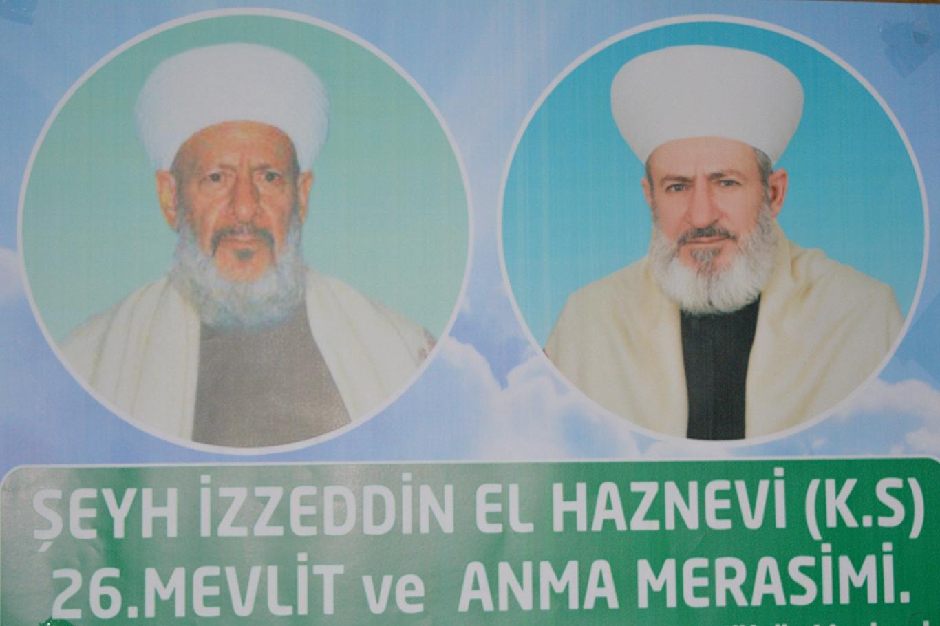 Şeyh İzzeddin el-Haznevi vefatının 26'ncı yılında anıldı Şeyh İzzeddin el-Haznevi vefatının 26'ncı yılında anıldı